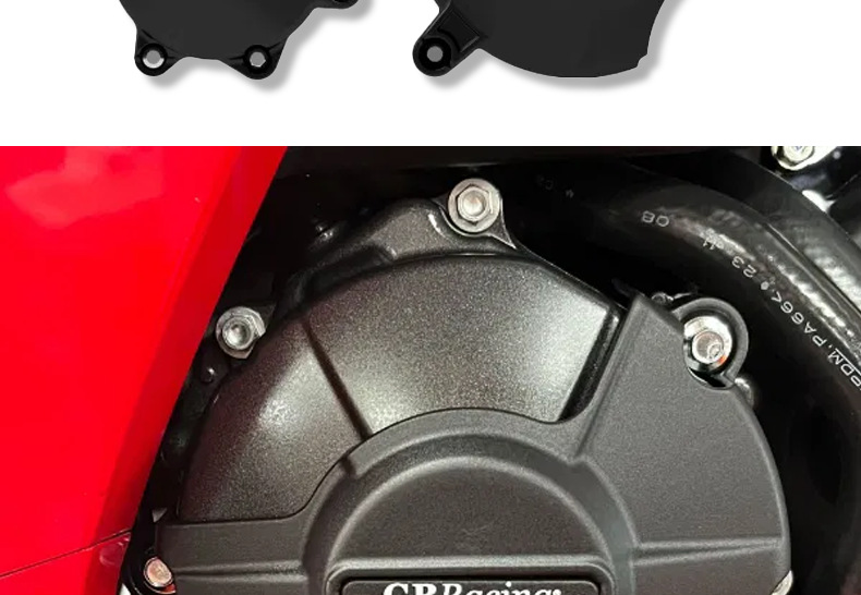 Suitable for Honda Cbr600Rr 2009-2026 Modified Engine Protective Cover Gbracing Anti-Fall Side Cover