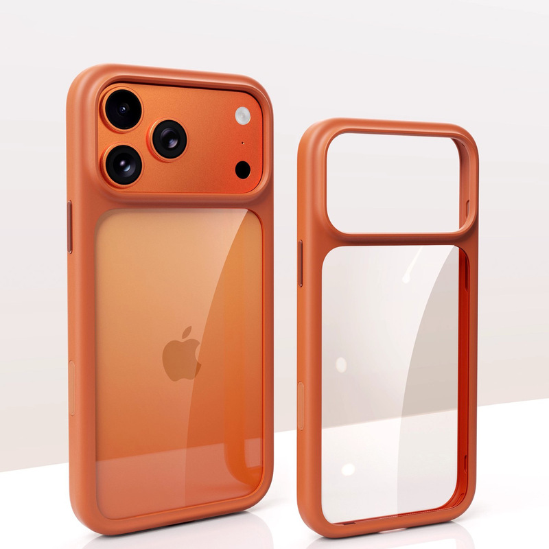 Suitable for Iphone17Promax Mobile Phone Case Mingdun High Transparent Back Panel Apple 17Air Camera Button Protective Cover Suitable for Iphone17Promax Mobile Phone Case Mingdun High Transparent Back Panel Apple 17Air Camera Button Protective Cover