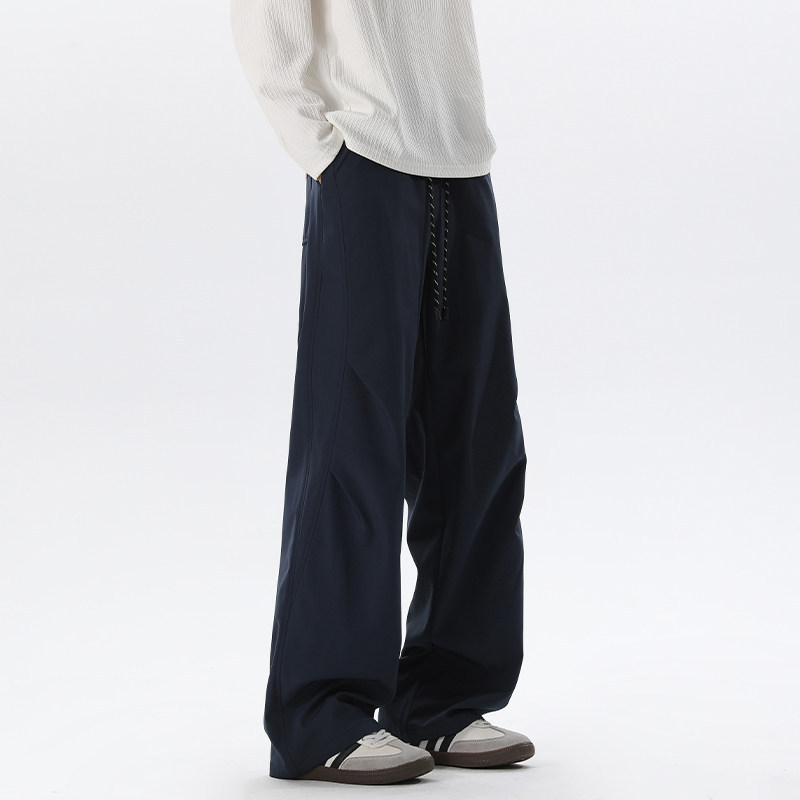 2025 New Autum Men's American Paratrooper Sweatpants Men's Classic Daily Casual Good Matching Waterproof Umbrella