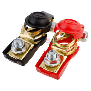 Pure copper high current battery clip car battery terminal post with insulation sheath battery terminal