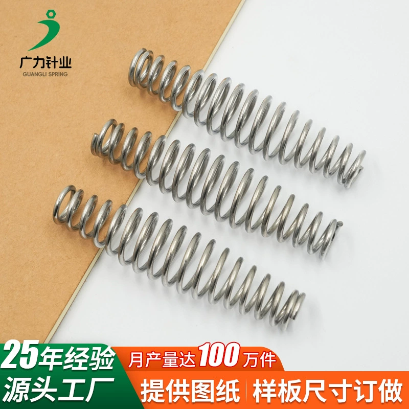 Оптовая продажа пружинная пружина сжатия пружина спотовая проволочный диаметр 2,5 сильная пружина механическая пружина пружина точность