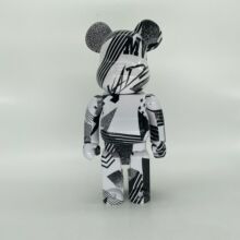 bearbrick 400% 李宁 暴力熊 亚克力盒摆件潮流玩具公仔现货