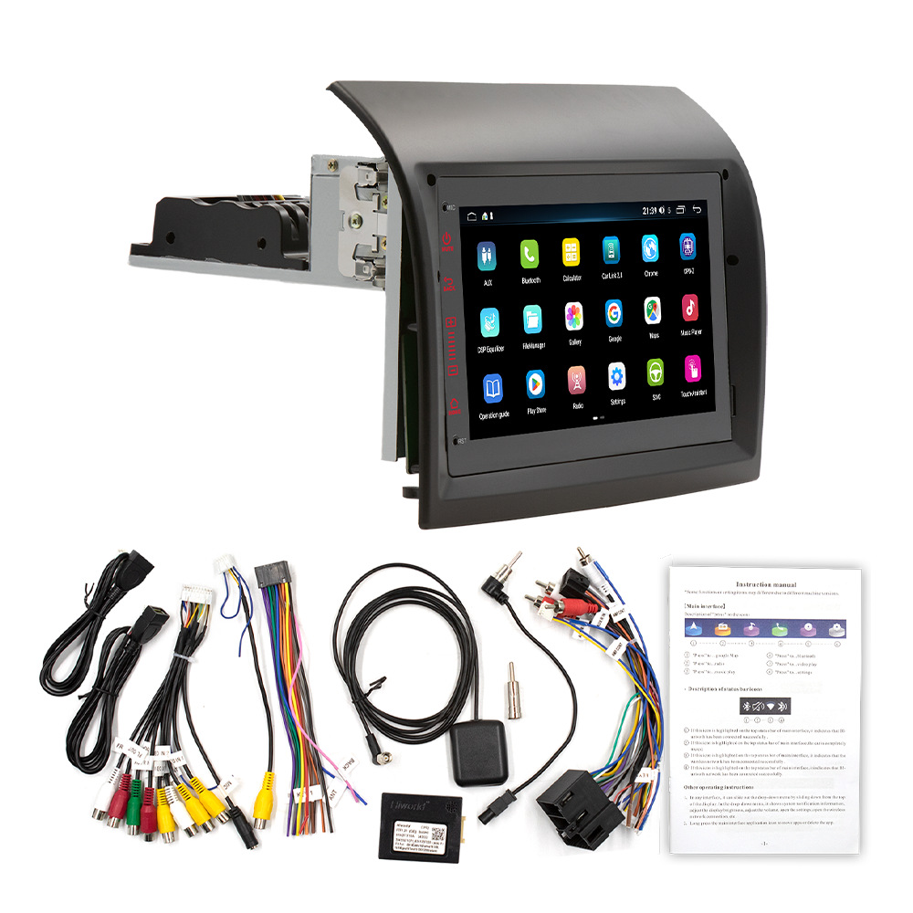 Aplicable para el modelo 07 - 15 de Fiat Ducato Android navegación carplay retroceso imagen todo-en - uno