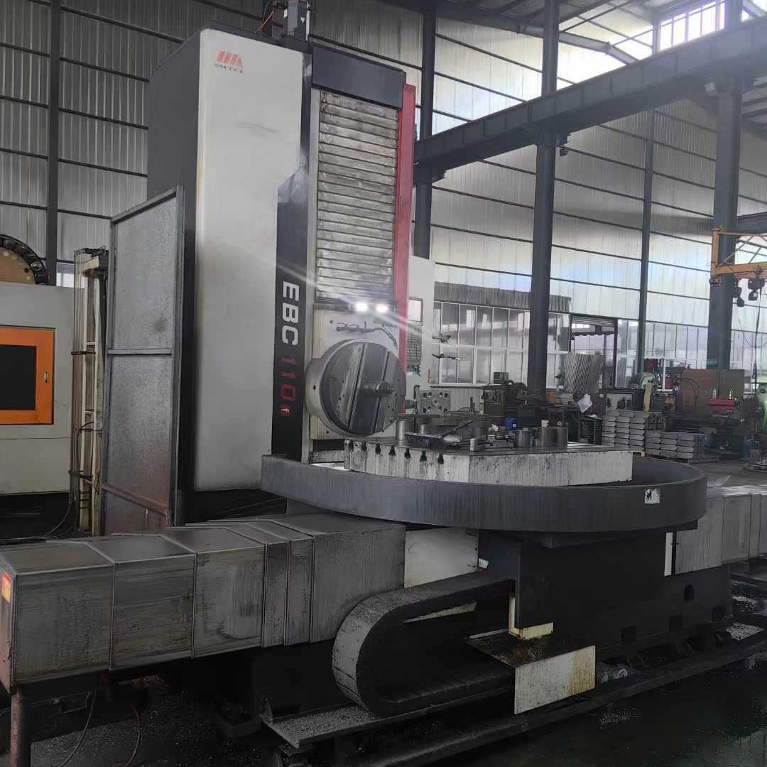 处理二手中捷EBC110数控卧式铣镗床1.25米工作台镗轴直径:110