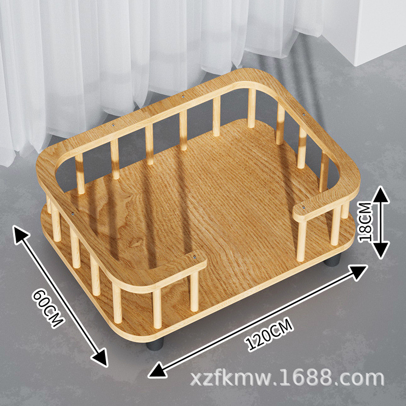 無垢材ペットベッド、夏用マット、アイスパッド、猫小屋、ハスキーウッドベッド、犬小屋、四季用大型犬小屋、子猫ベッド|undefined