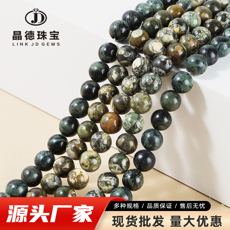 厂家直供4mm雀仔石散珠饰品配件diy散珠串珠刻面亚光杂石珠子散批