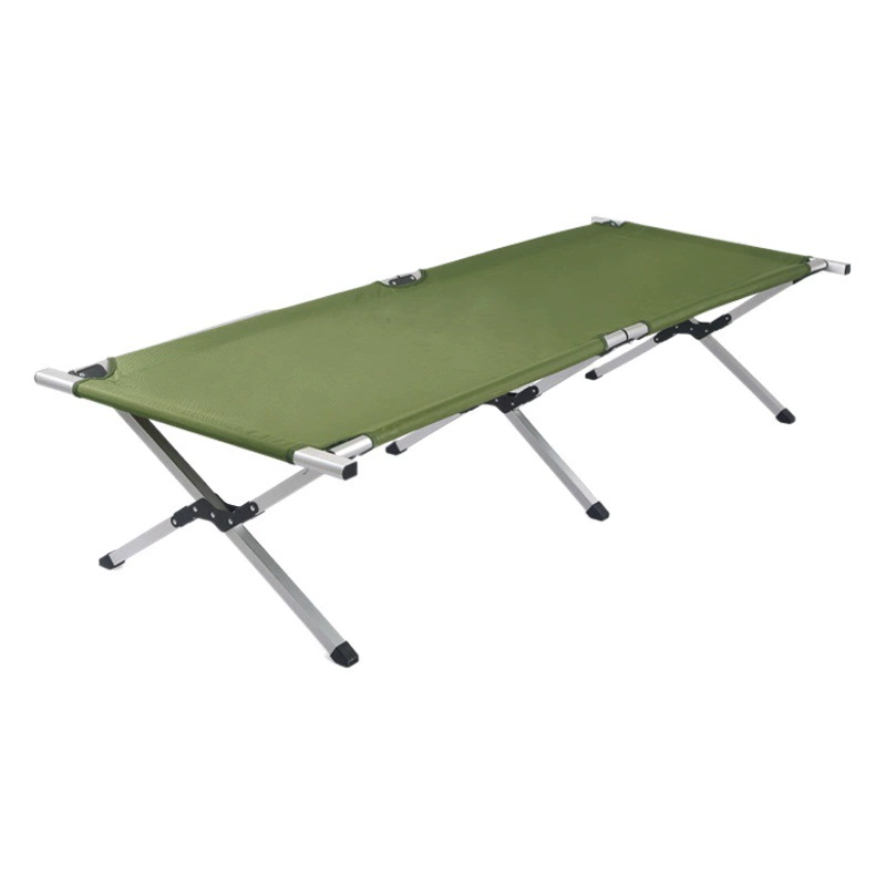 Открытый Кемпинг Раскладная кровать Сопровождающая кровать Многофункциональная кровать для сна Портативное кресло Алюминиевый сплав Ультра легкая походная кровать оптом
