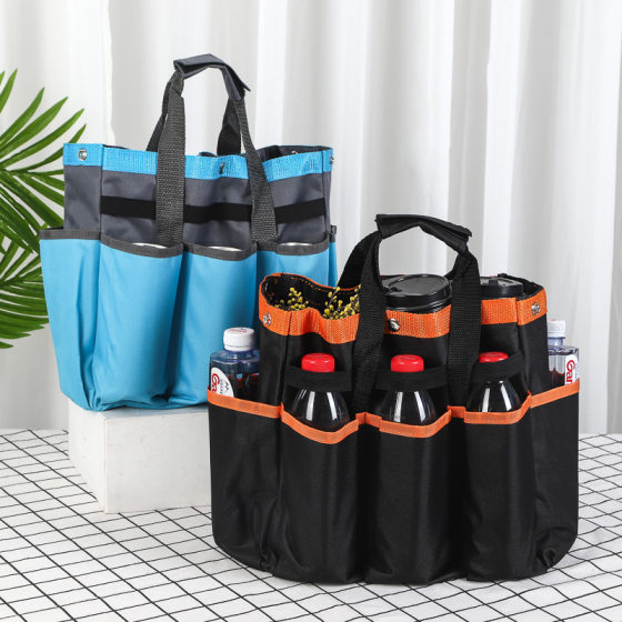 Portable Hardware Tool Bag Oxford Cloth Garden Tool Storage Bag to Make Wear-resistant Thickeneded Woodworking Electrician Tool Bag