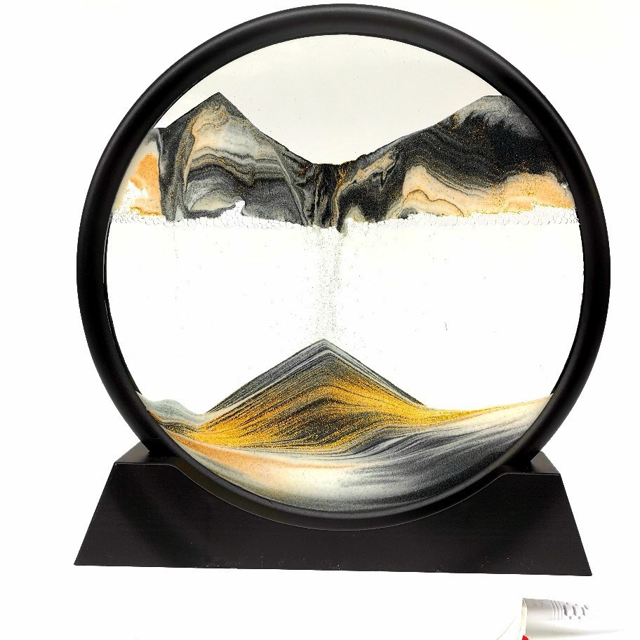 7inch 블랙 화이트 골드