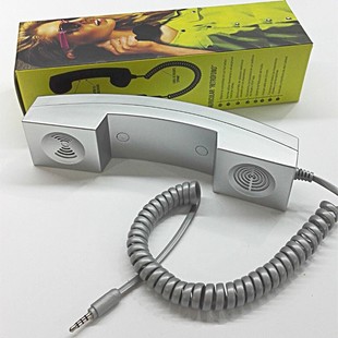 Factory Direct Sales Telephone Handle Universal External Mobile Phone Earpiece Mid-End Telephone Retro Microphone
