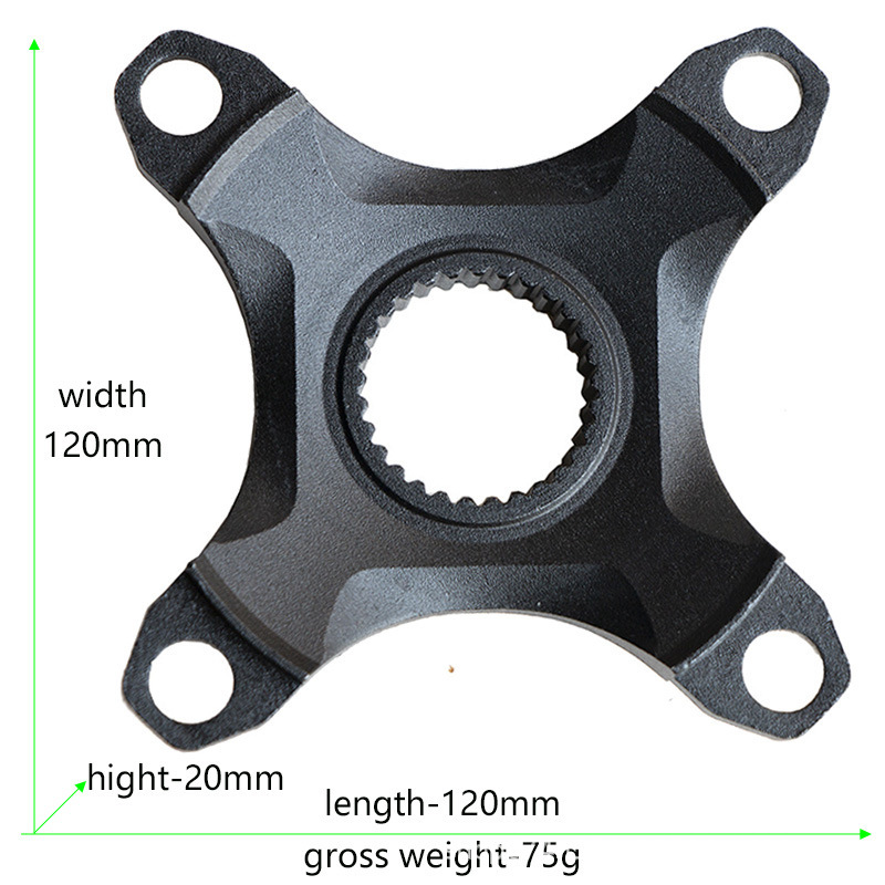 M200 / M215 / M315 / M410 / M420 motor central octogonal placa de conversión de asiento de conversión BCD104mm