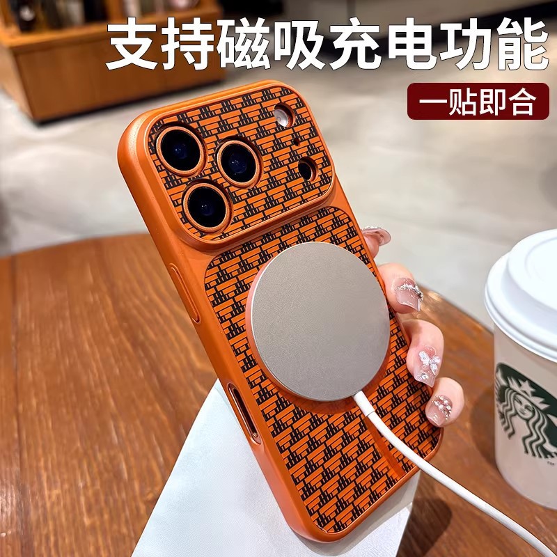 Magnético para iPhone17pro, 16 segundos para 17 ventanas, cubierta anti-caída