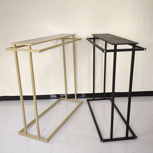 Clothing Store Zhongdao Rack Display Rack Men's and Women's Clothes Hanger Double Row Middle Shelf Parallel Bars Side Hanging Floor Hanger
