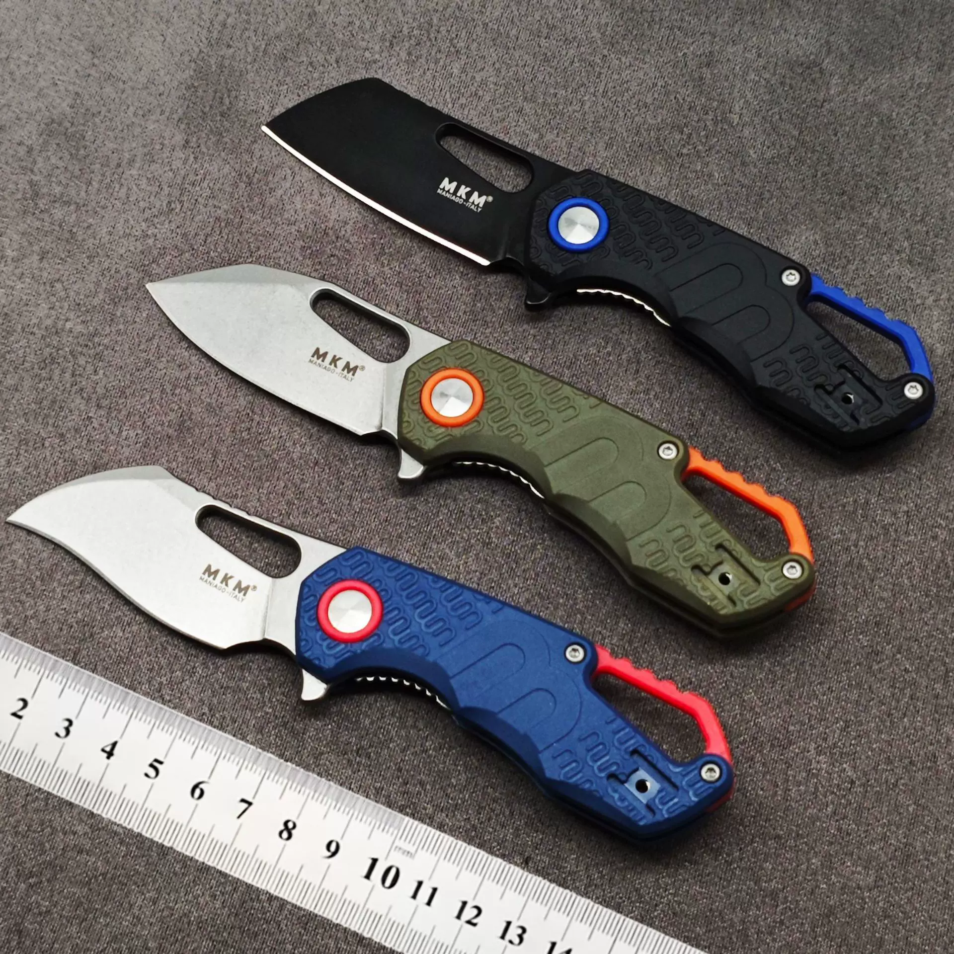 鹰嘴跨境MKM-F0332折刀迷你露营折叠刀便携小刀多功能防身刀具