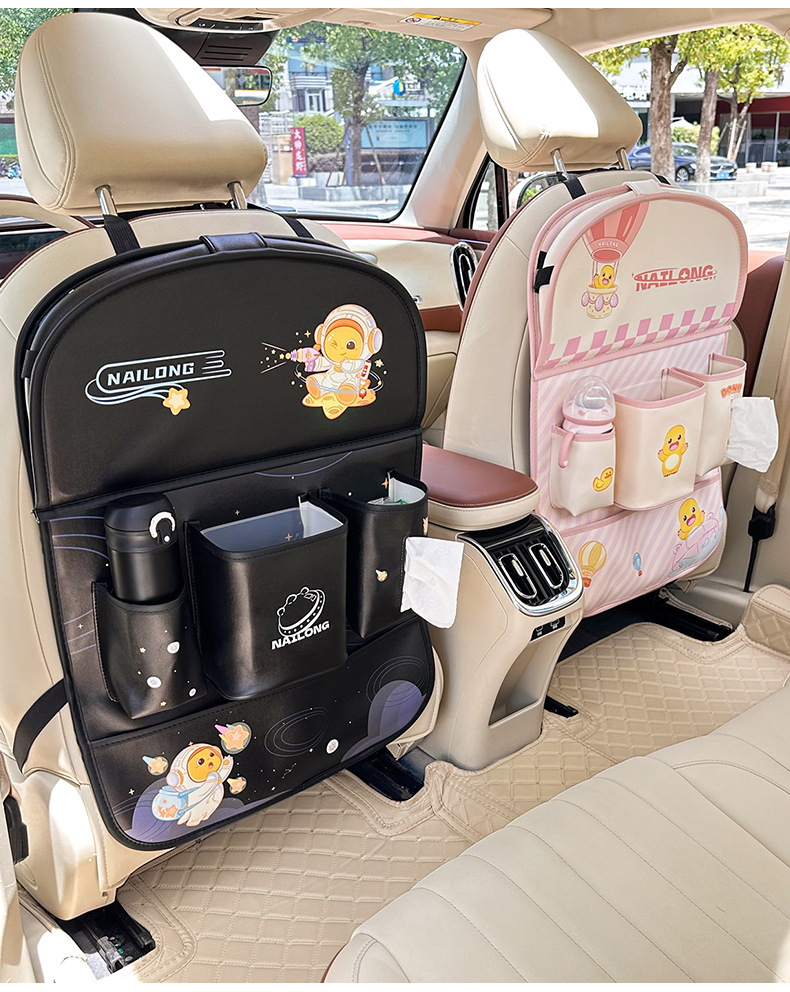 Car Seat Back Dining Table Storage Hanging Bag Car Seat Back Small Table Car Rear Seat Rear Anti-Dirty Storage Rack