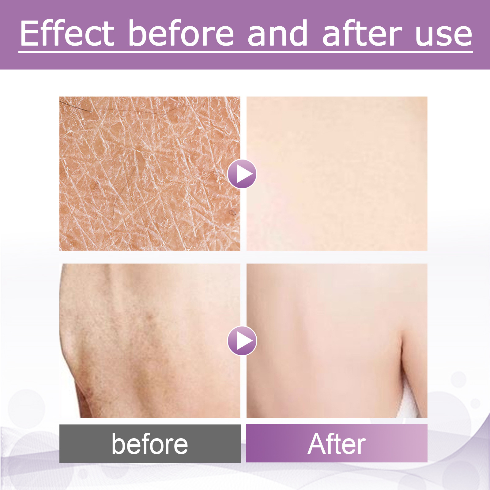 EELHOE Rough Body Scrub Moisturizing, Exfoliating, Smoothing Skin Repair, Dry Skin Cleansing_voghion.com