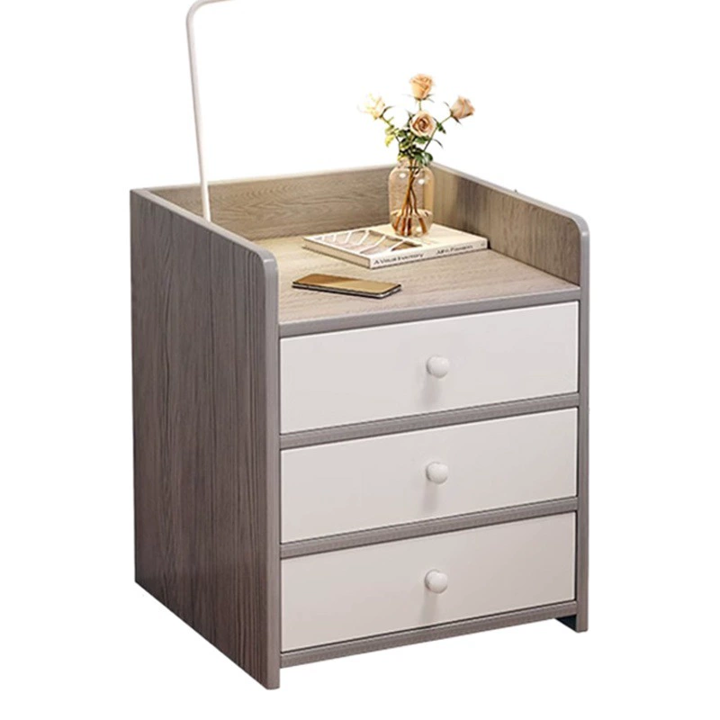 Простые тумбочки маленькие минималистские современные запирающиеся шкафчики для домашнего обихода