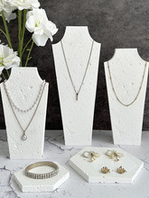 首饰展示架人形立式感模特项链架吊坠颈链收纳架陈列拍照道具