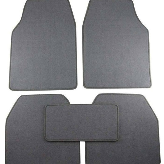 4S店天鹅绒汽车脚垫地毯绒面通用版可制LOGO平高端定制防滑