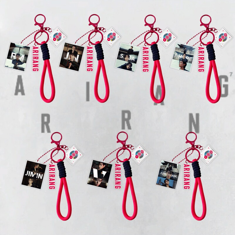 Bulletproof Jungkook Jimin V Jin Rm Jhope Suga Acrylic Keychain Backpack Pendant
