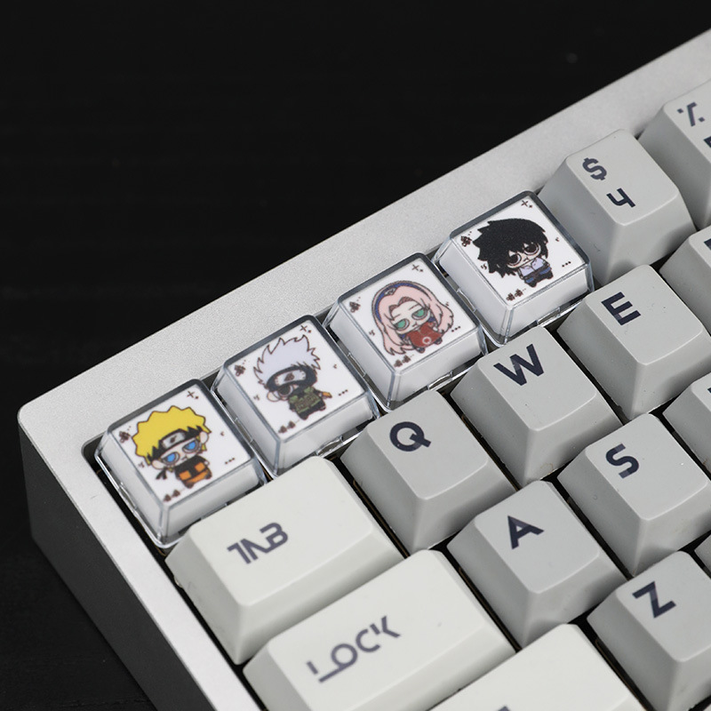 Naruto Series Personalized Keycap Mechanical Keyboard Resin Animation Peripheral Explosions Creative Single Keycap Gift Naruto Series Personalized Keycap Mechanical Keyboard Resin Animation Peripheral Explosions Creative Single Keycap Gift