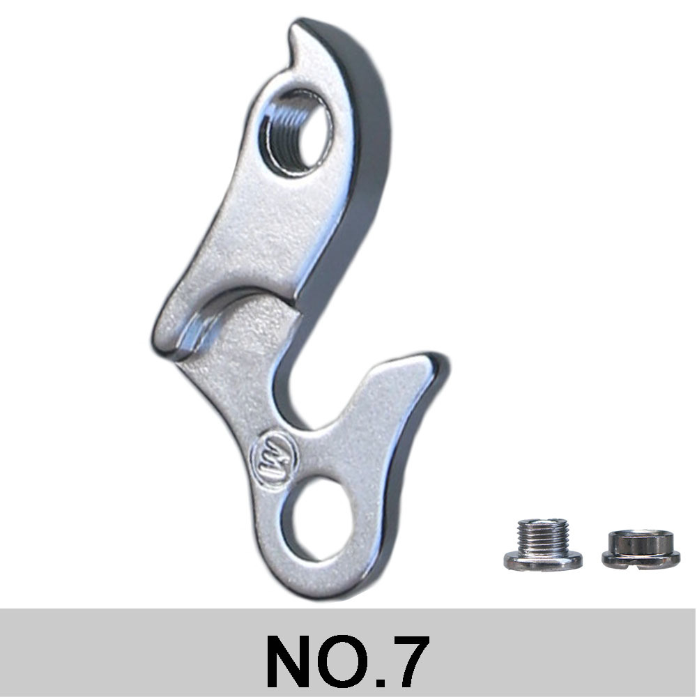 Bicicleta de montaña gancho de cola bicicleta trasera dial de elevación Lug bicicleta de carretera aleación de aluminio pieza de elevación de velocidad variable gancho de cola gancho colgante