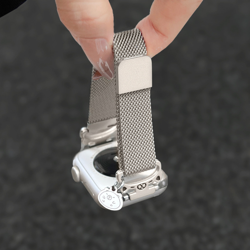 Xiaomi Mi Band 9pro 時計ストラップチェーン金属磁気吸引 8/7por 新しいガールズ Redmi watch5/4 に適しています。|undefined
