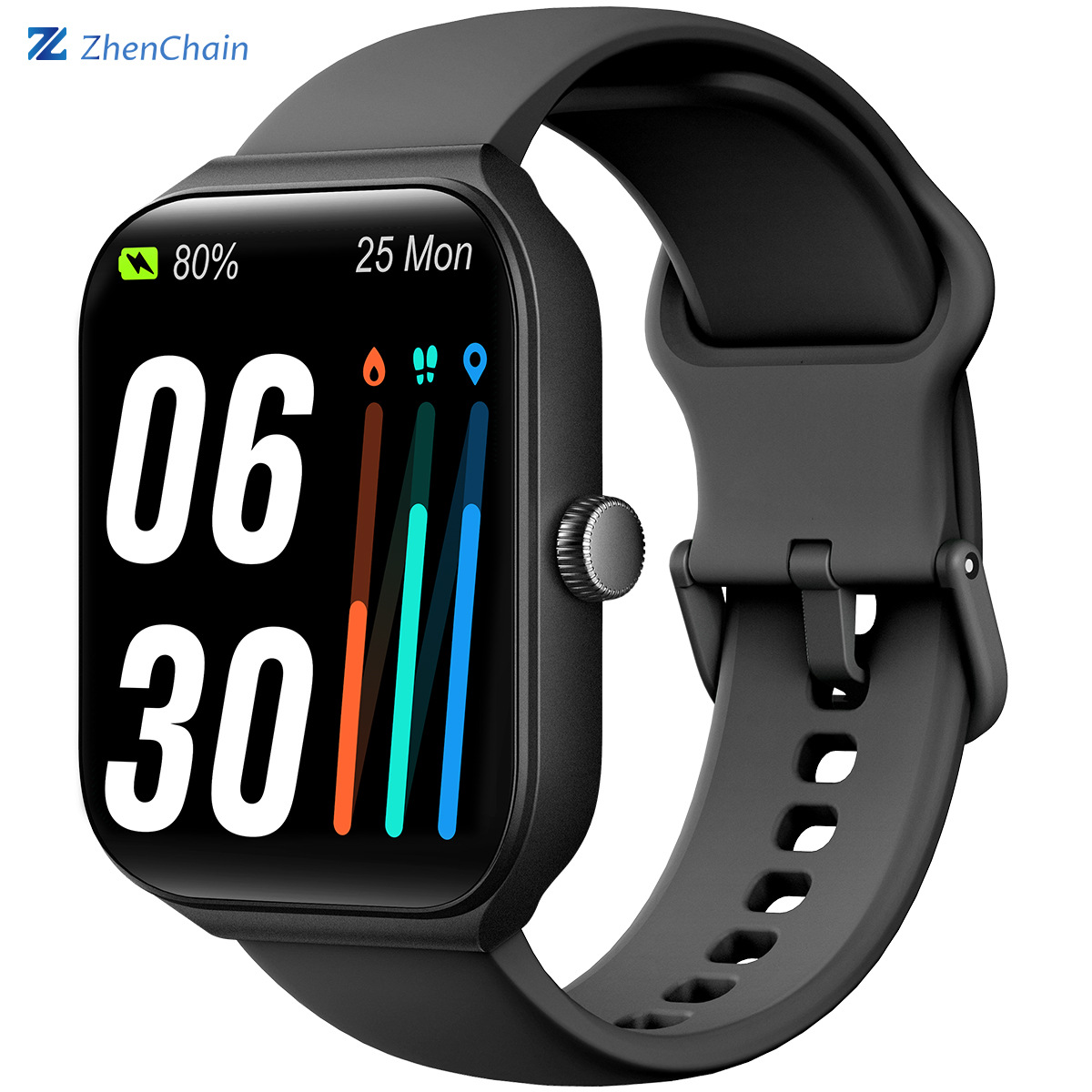 [Border Clear Stock] Smart Sports Watch Hundreds of Sports Modes Health Monitoring High Definition Touch English Display