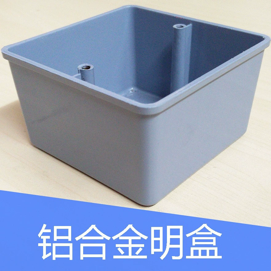 86 открытая металлическая распределительная коробка алюминиевая открытая коробка алюминиевый сплав открытая распределительная коробка литая алюминиевая коробка H50