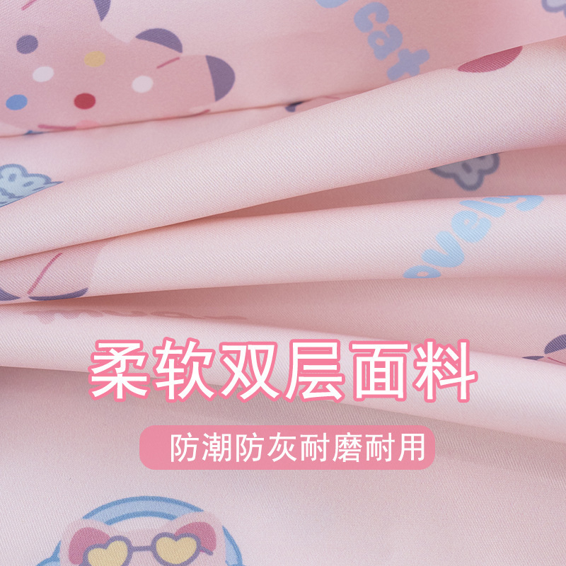 卡通手提拉杆行李包大容量可爱旅行包女生外出便携孕妇待产收纳袋|undefined