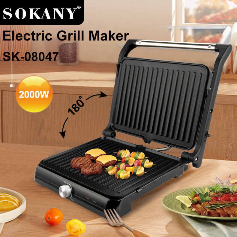 Cross Border Household Panini Machine sandwich machine breakfast machine barbecue machine steak machine