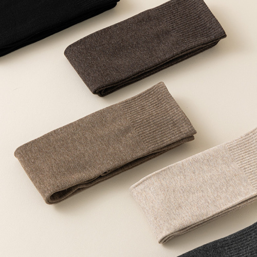 Over-the-knee socks, women's cotton socks, autumn and winter thickened pressure socks, knee pads, thigh socks, high autumn and winter black JK socks