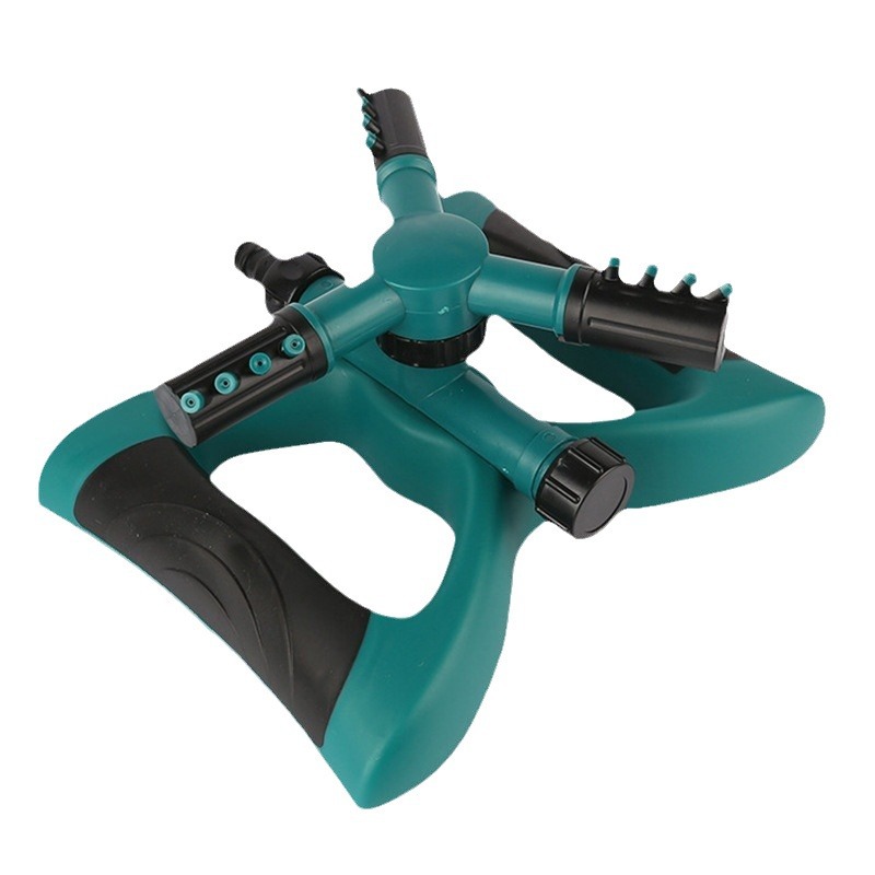 Jardín rociador giratorio automático de césped 360 grados rociador giratorio riego verduras regar flores agrícola versión de la serie rociador