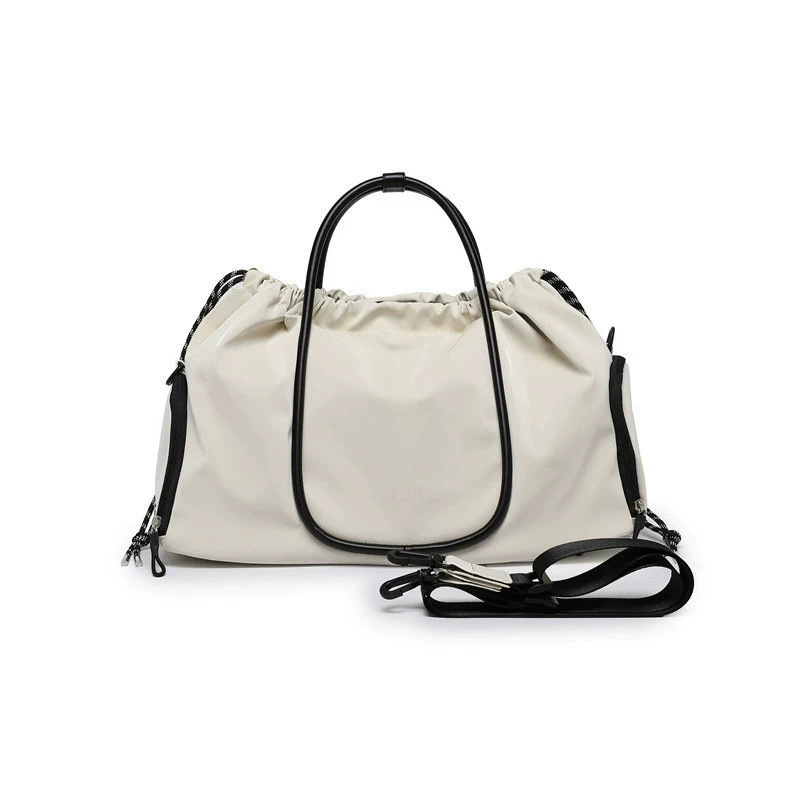 Tarpaulin Sports Bag New Fashion Large Capacity Fitness Crossbody Bag Business Trip Travel Clothes Storage Handbag