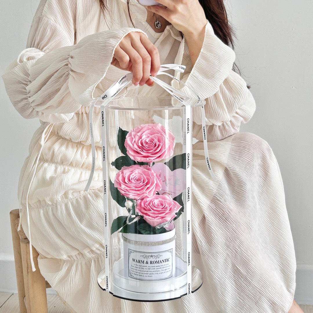 Rosa 18 * 18 * 30cm-2