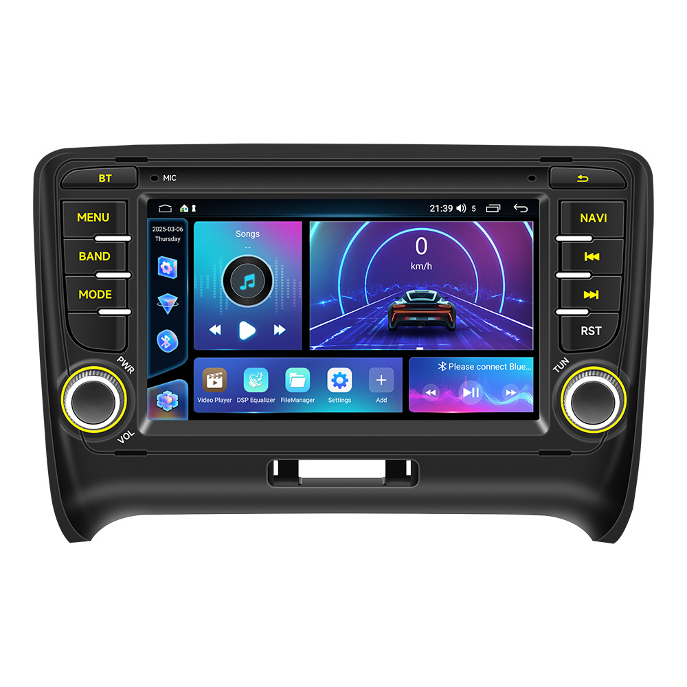 Aplicable al 06 - 14 Audi TT Fang Yitong GPS Android controlado por el control central inteligente de la navegación de pantalla grande todo en uno
