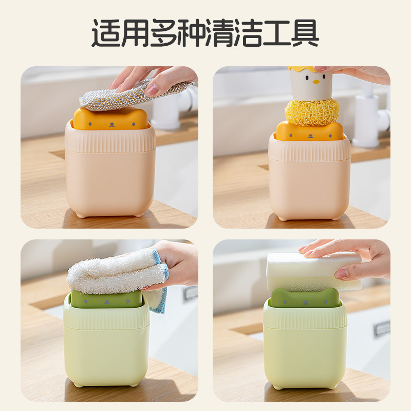 台所洗浄精分装瓶押圧瓶神器石けん液収納ケース押圧式出液箱石けん液器|undefined