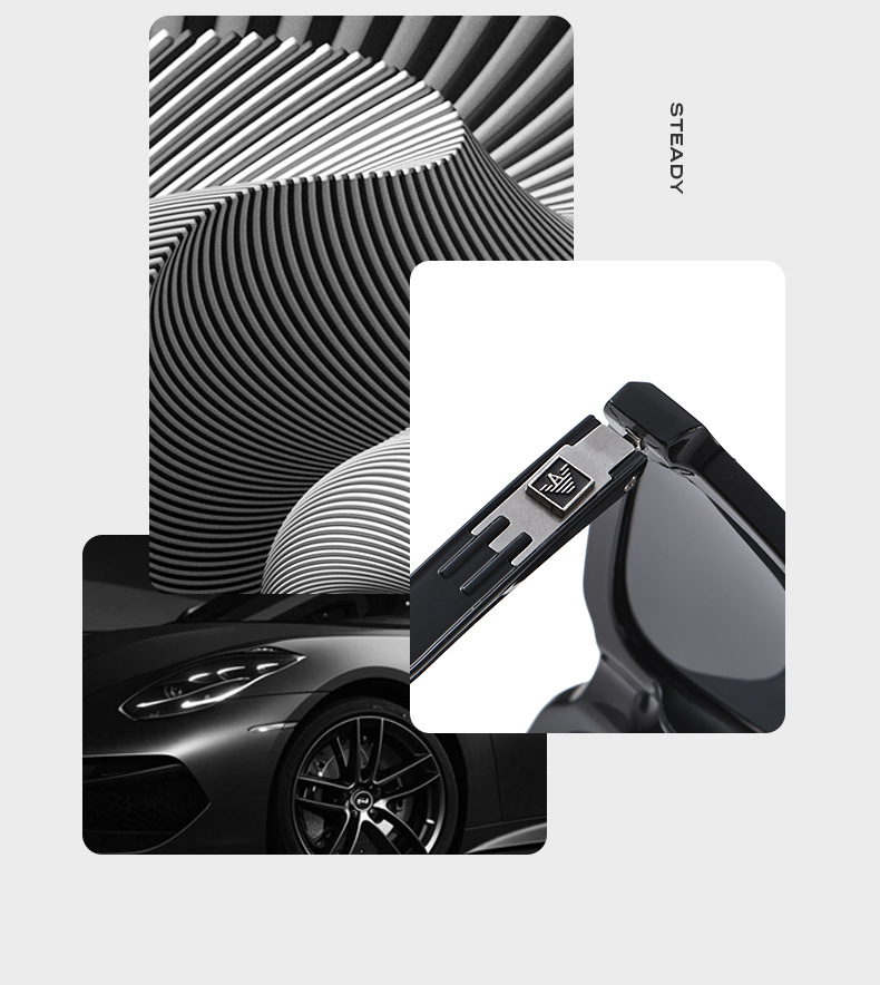 Sonnenbrillen Neukollektion Metallrahmen polarisiert Herrenmodell Outdoor-Sonnenbrille minimalistisch Luxus-Rahmen hochwertig Blendschutz-Sonnenbrille
