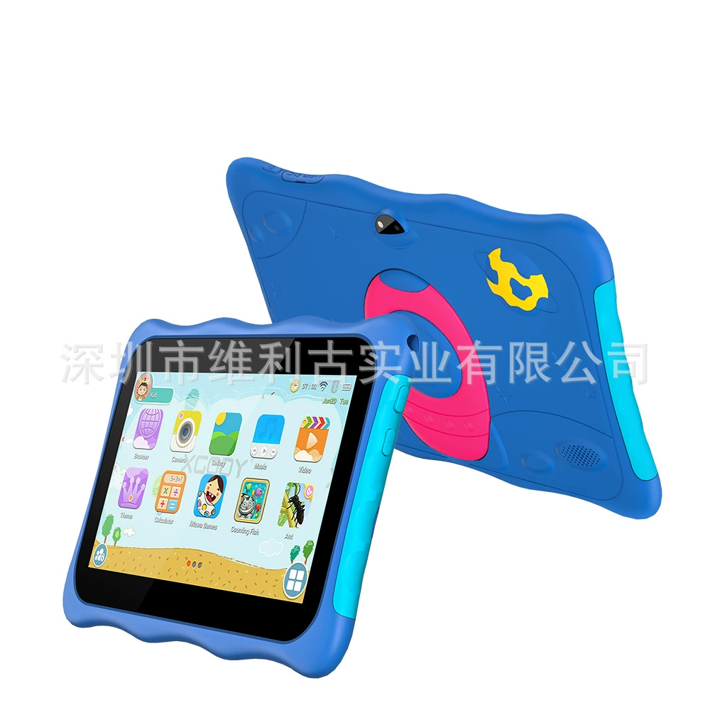 Кросс-бордер производитель 7-дюймовый детский планшет компьютер 2+16GB Образовательный детский планшет Оптовая продажа