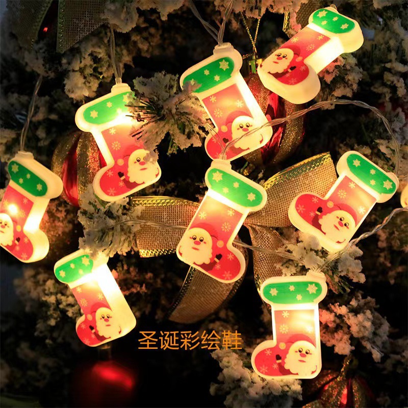 Christmas painted shoes