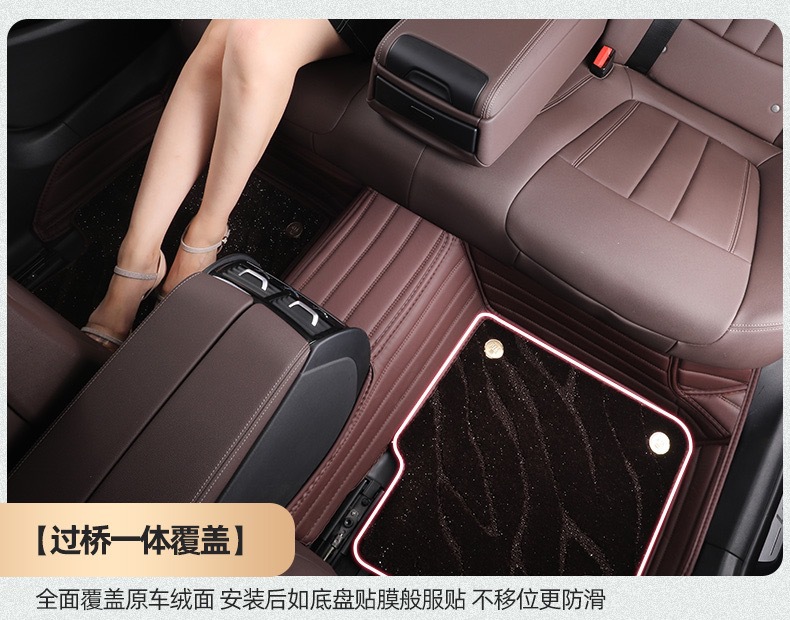 Customized for BMW x1x3x4x5 car 5 series 3 series 4 series 7 series 530li525li320li foot pad