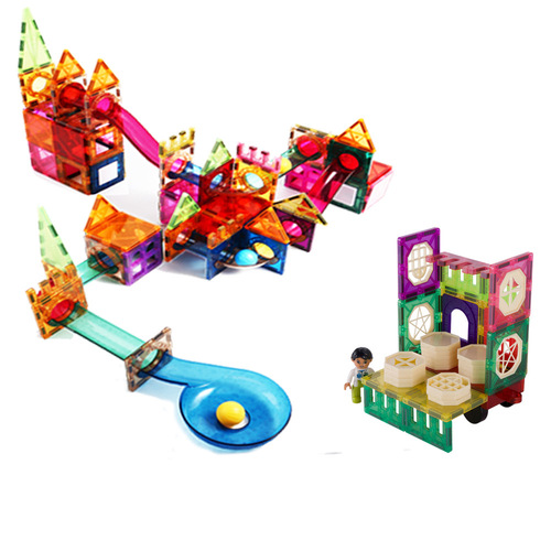 Supplementary magnet toys, magnetic pipelines, magnetic ball track, magnetic construction blocks, colorful magnetic window, wholesale and retail.