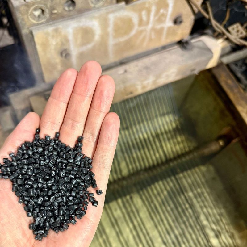 红色PPPE破碎料共聚高冲击高流动性可注塑PP回料高聚力再生环保料|undefined