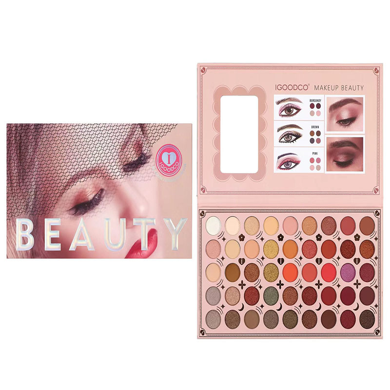 Nuevo Comercio exterior transfronterizo 40-color perla mate color tierra sombra de ojos placa maquillaje venta al por mayor sombra de ojos