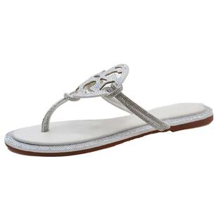 F 40460 Women's leather flip flop sandals ŮʿƤ�������ϛ�Ь