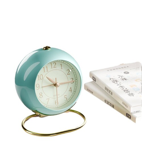 Alarm Clock for Students and Children - Creative Desk Clock with Loud Ringing Metal Alarm Clock