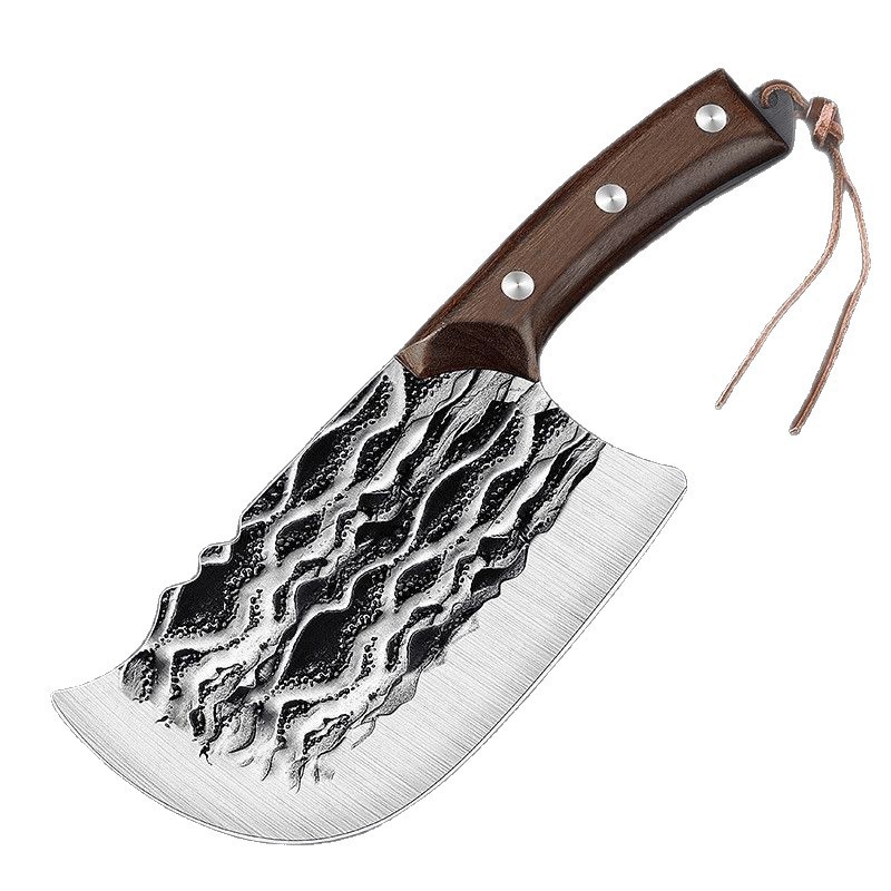 Cuchillo de corte de verduras cuchillo de corte de doble propósito cuchillo de corte de hueso forjado cortar cortar
