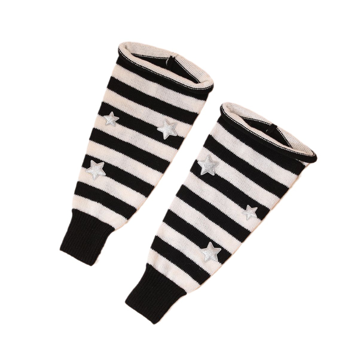 Nuevos calcetines japoneses JK de mujer calcetines largos de acrílico de becerro versión de estrella de cinco puntas chica caliente calcetines de pila de moda