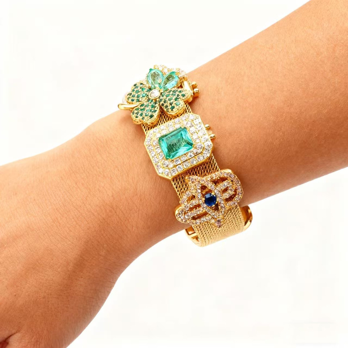 Cross-Border New Stainless Steel 10mm Watch Strap Handmade Bracelet Exquisite and Compact DIY Bracelet Bracelet Creative and Popular