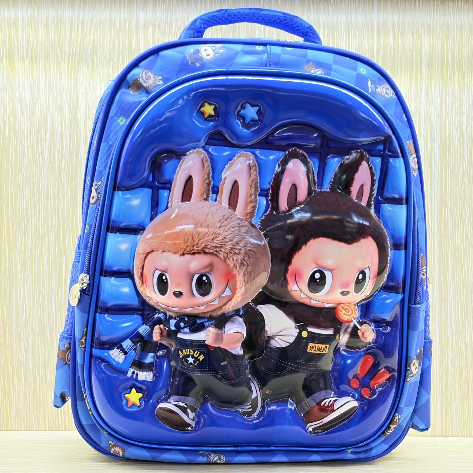 Cute backpack, cartoon bag for men and women, 16inch, for teenagers